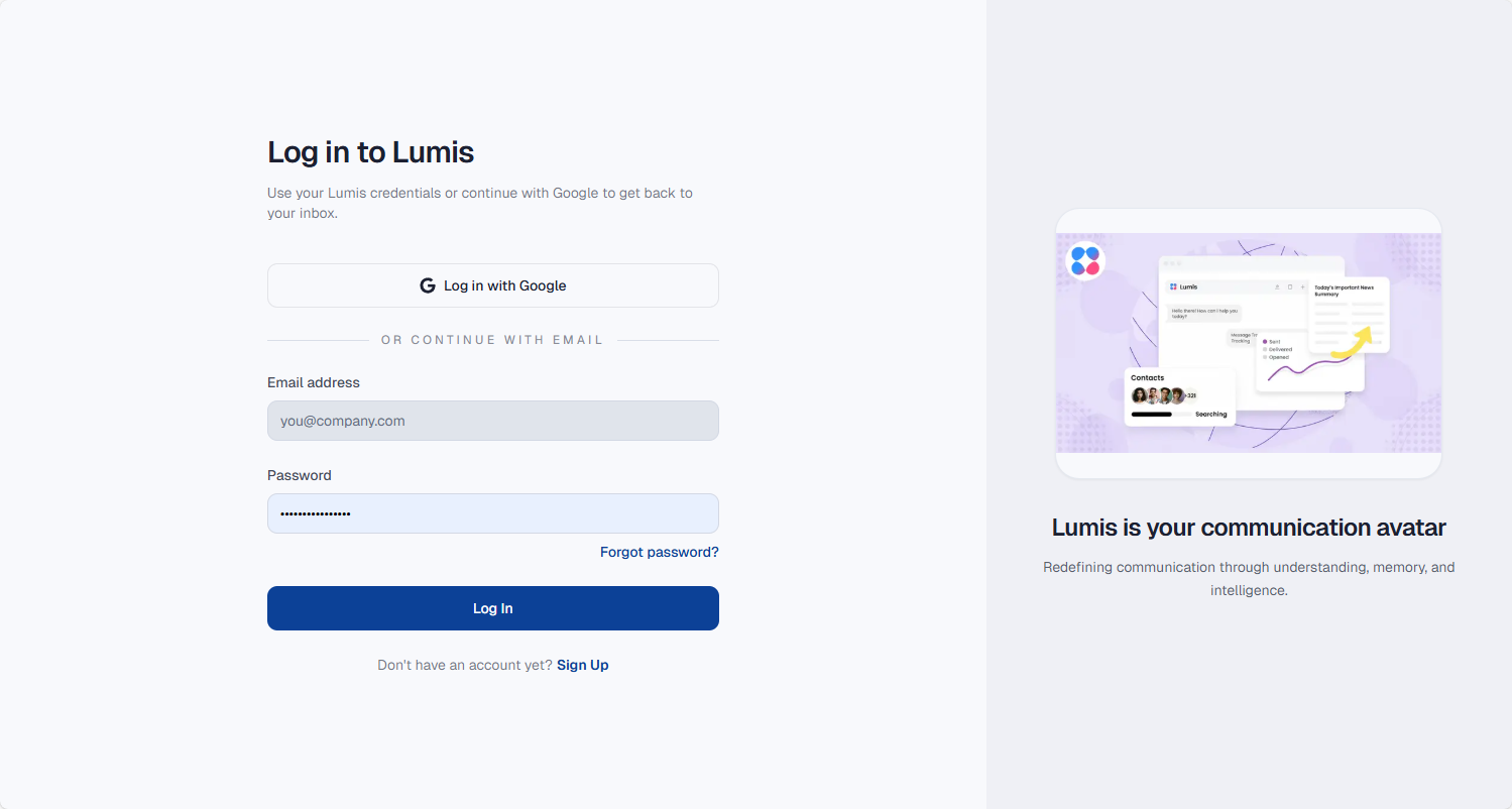 Lumis Login